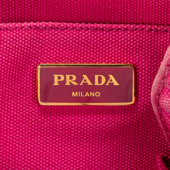 Prada Canapa Tote Denim - Picture 8 of 8